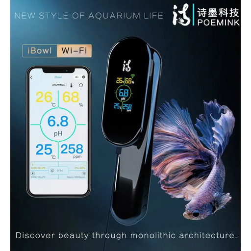 Ibowl aquarium water quality digital monitor - equipment