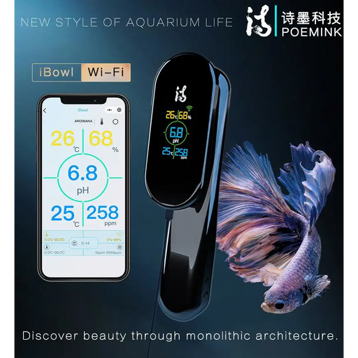 Ibowl aquarium water quality digital monitor equipment