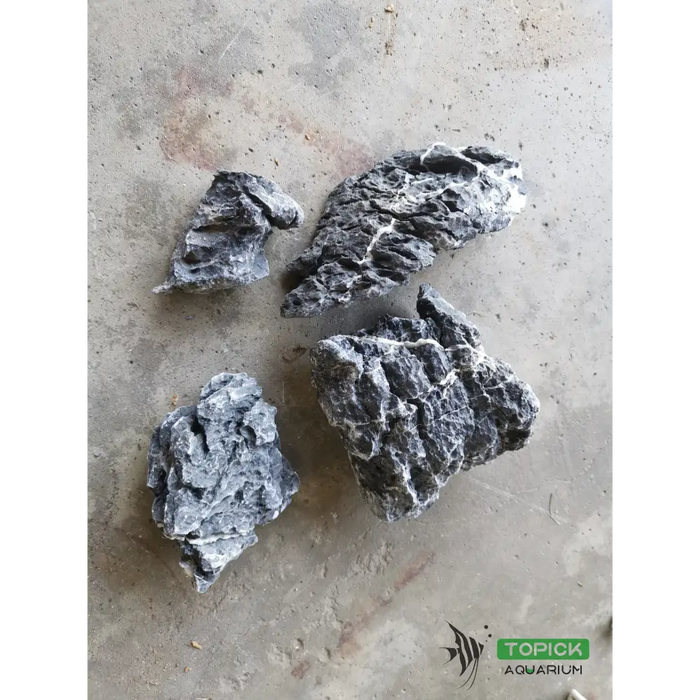 Seiryu stones acid washed 10 15cm (5lbs) (3 5pcs)