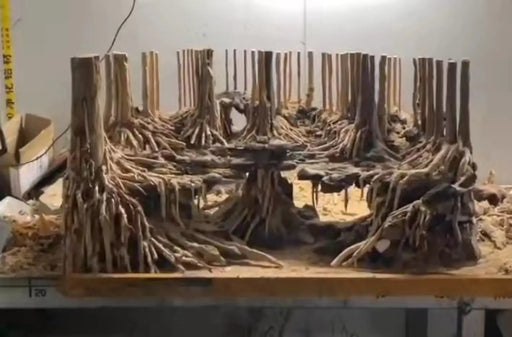 Aquascaping hardscape glue