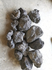 Black lava rock - 5-15cm (5lbs) (7-10pcs)