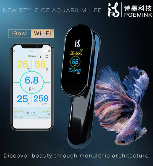 Ibowl aquarium water quality digital monitor - equipment