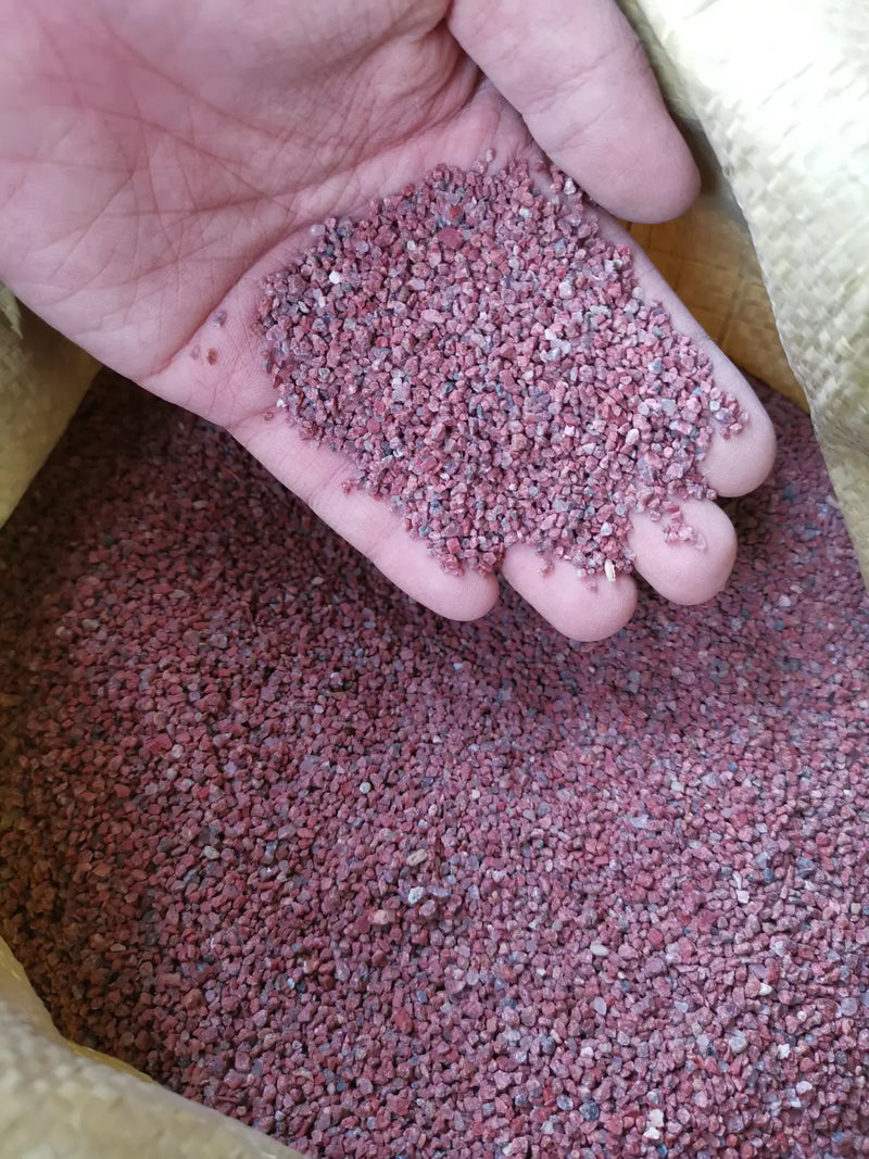 Natural red sands