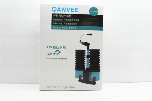 Qanvee electric sponge filter - model: dd-200a