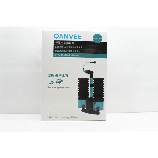 Qanvee electric sponge filter - model: dd-200a