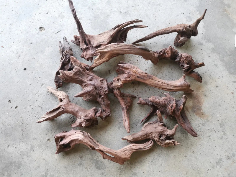 Small driftwood pieces - 15-25cm (5lbs) (10-15pcs)