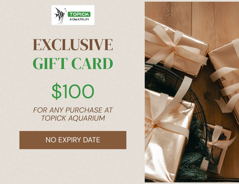 Topick aquarium gift card - $100.00