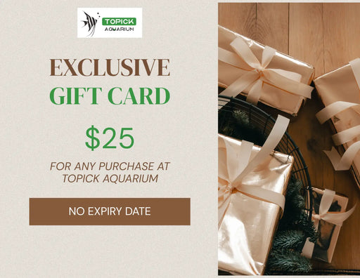 Topick aquarium gift card - $25.00