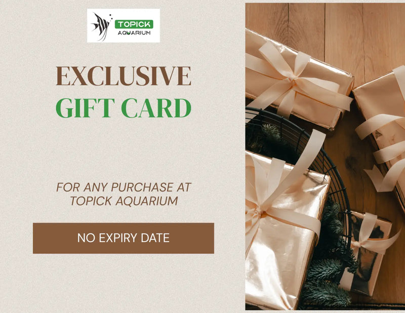 Topick aquarium gift card